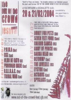 Various Artists - Out Of The Crowd Festival (20th and 21st February, 2004)